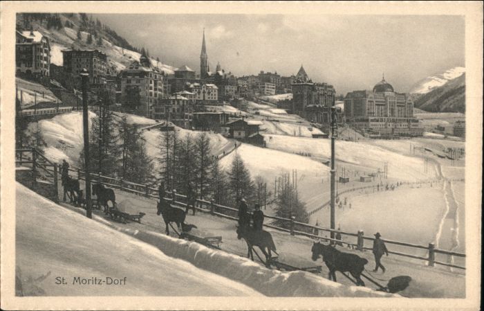 St Moritz GR St Moritz