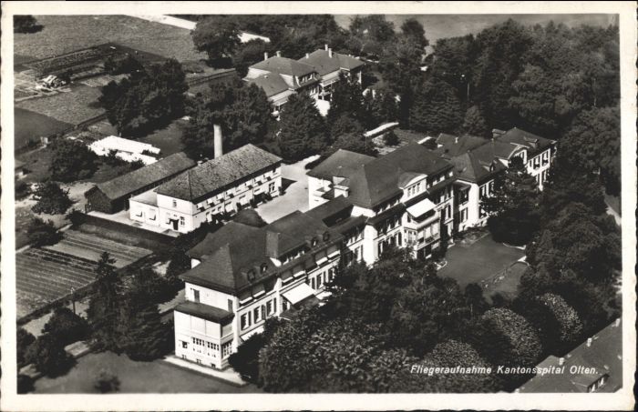 Olten Fliegeraufnahme