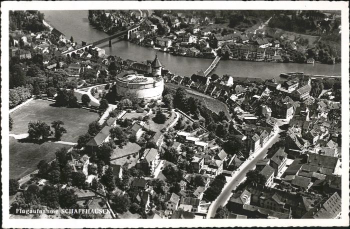 Schaffhausen SH Schaffhausen Fliegeraufnahme