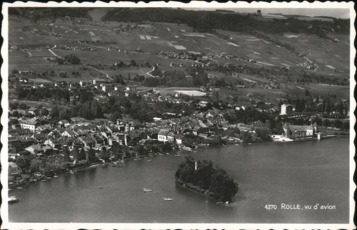 ROLLE  VD Rolle Fliegeraufnahme