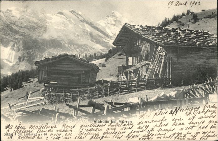 Muerren BE Muerren Alphuette x