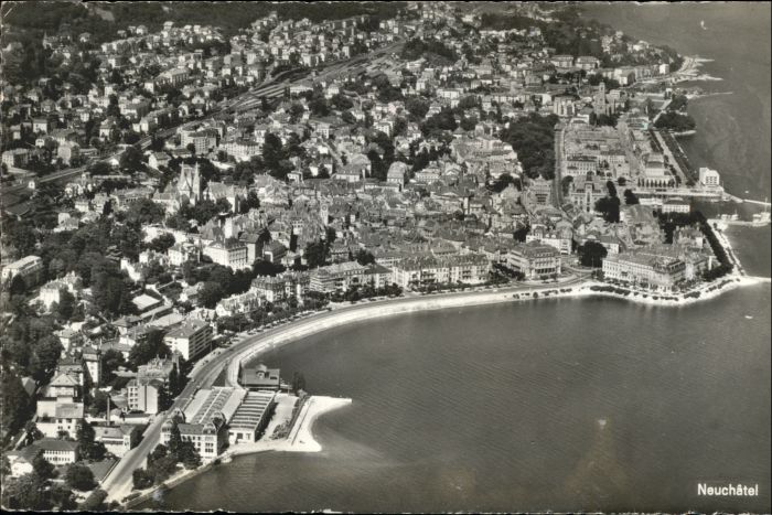 Neuchatel NE Neuchatel Fliegeraufnahme