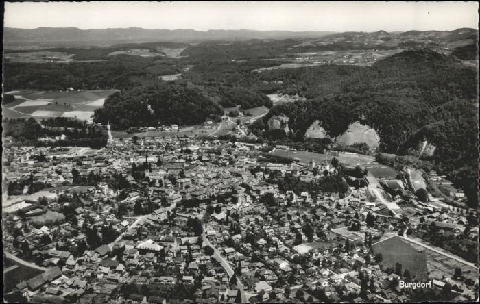 Burgdorf BE Burgdorf Fliegeraufnahme