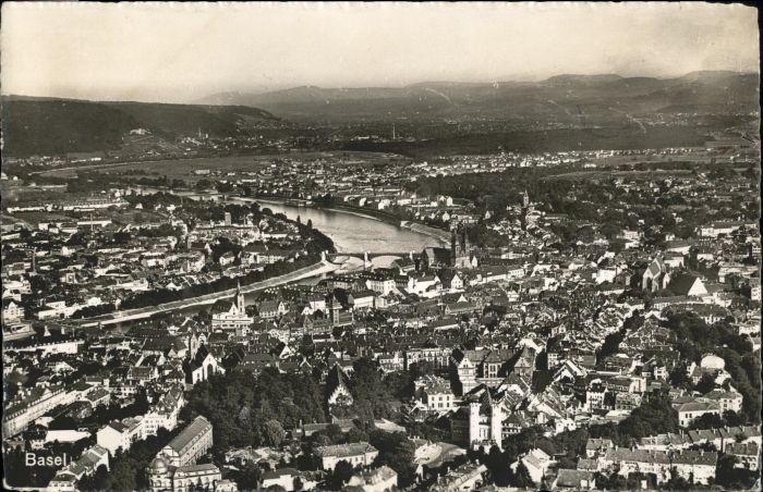 Basel BS Basel Fliegeraufnahme