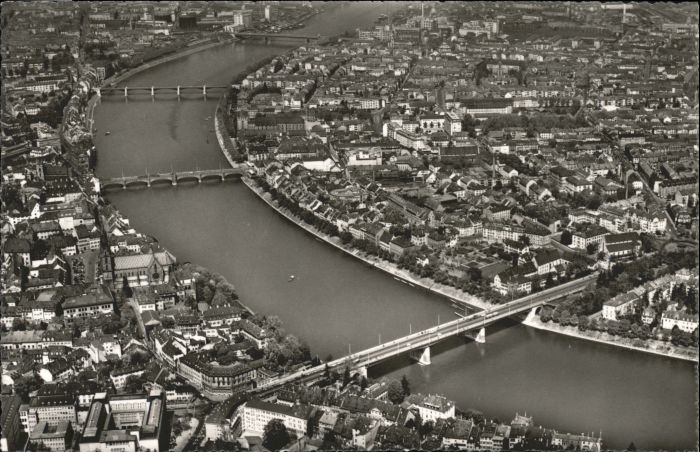Basel BS Basel Fliegeraufnahme