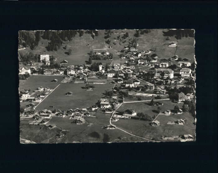 Adelboden Fliegeraufnahme