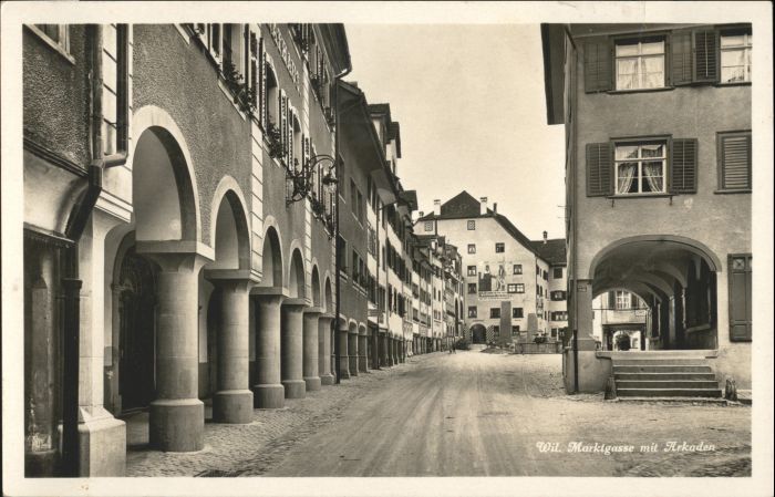 Wil Marktgasse Arkaden