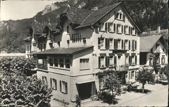 Meiringen BE Meiringen Hotel Weisses Kreuz