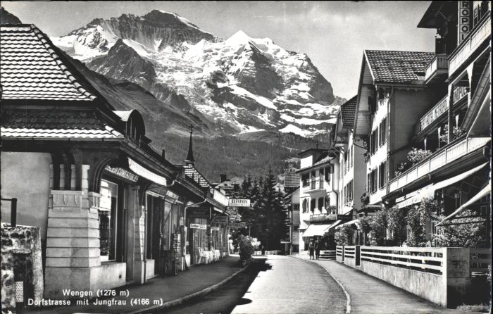 Wengen  BE Wengen Dorfstrasse Jungfrau
