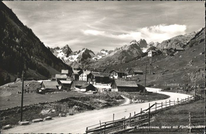 Meien Sustenstrasse Fuenffingerstoecke *