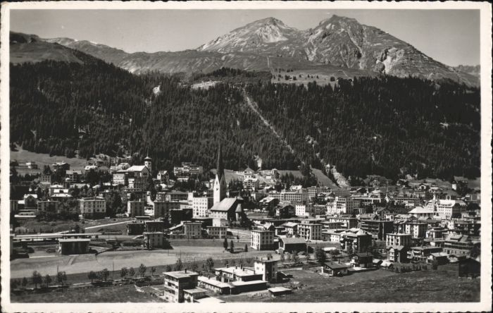 Davos GR Davos Platz Schatzalp Strelapass Schiahoerner