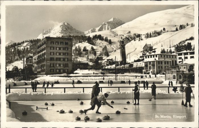 St Moritz GR St Moritz Eissport