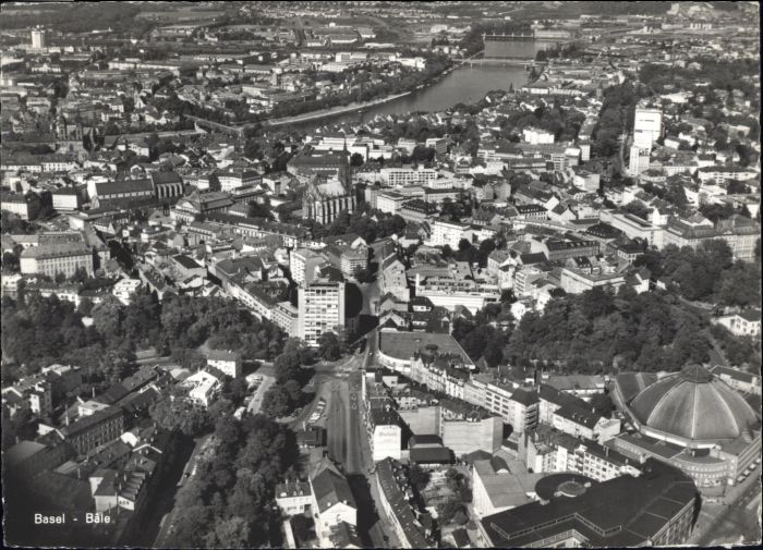 Basel BS Basel Fliegeraufnahme