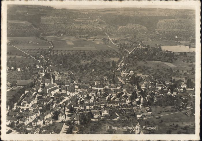 Sursee Fliegeraufnahme