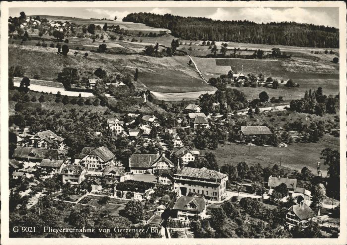 Gerzensee Fliegeraufnahme