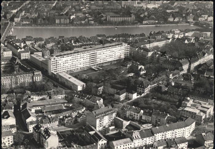 Basel BS Basel Fliegeraufnahme