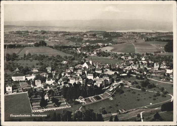Menzingen  ZG Menzingen Fliegeraufnahme