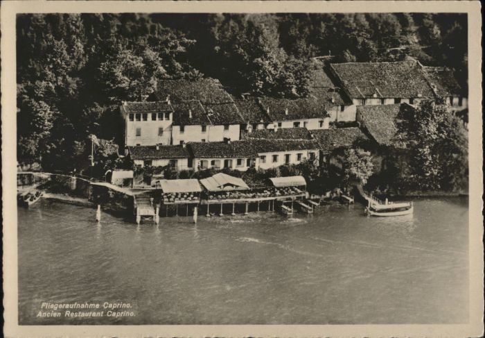 Caprino Fliegeraufnahme Restaurant Caprino