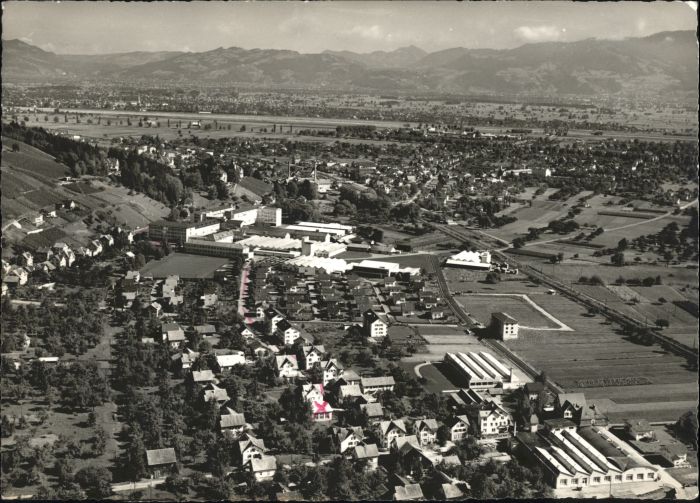 Balgach Fliegeraufnahme Herrbrugg