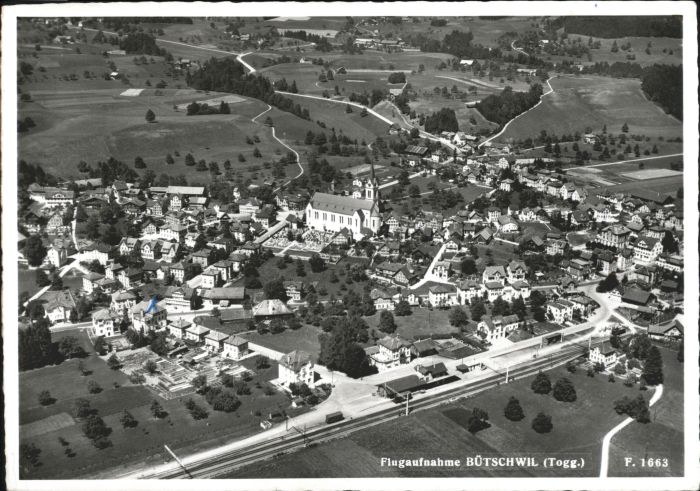 Buetschwil Fliegeraufnahme
