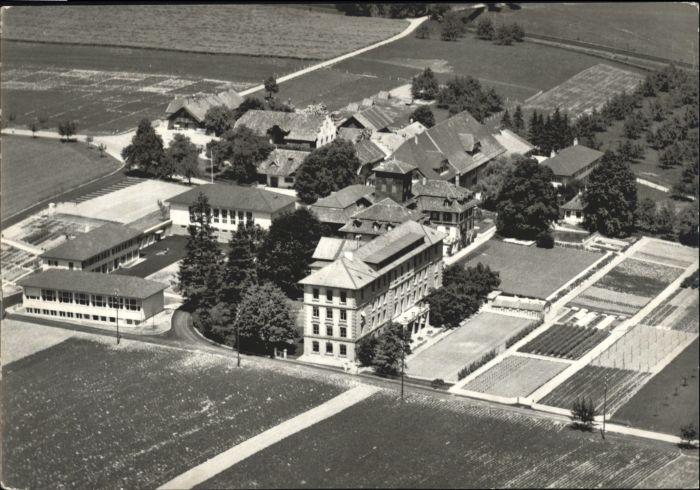 Zollikofen Schule Ruetti Fliegeraufnahme