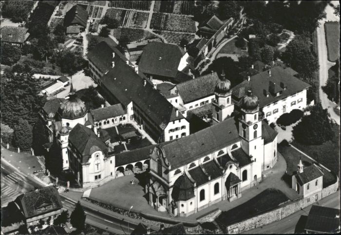 Eschenbach LU Cistercienserinnen Abntei Fliegeraufnahme