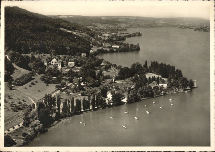 Steckborn Fliegeraufnahme Glarisegg