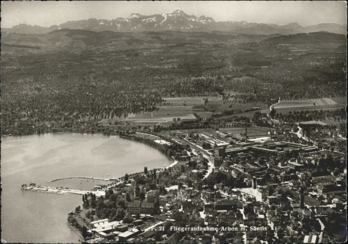Arbon  TG Arbon Fliegeraufnahme