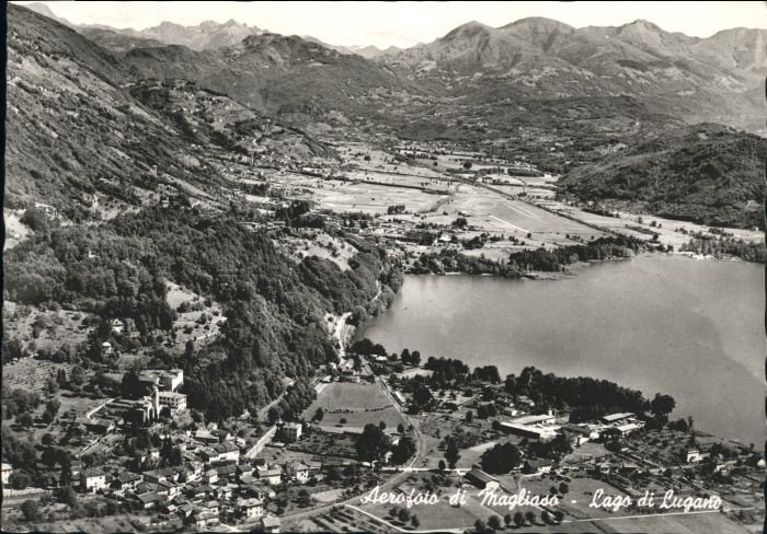 Lugano TI Lugano Fliegeraufnahme