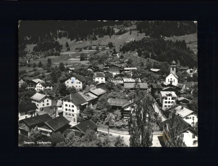 Flims Dorf [Stempelabschalg] Sagens