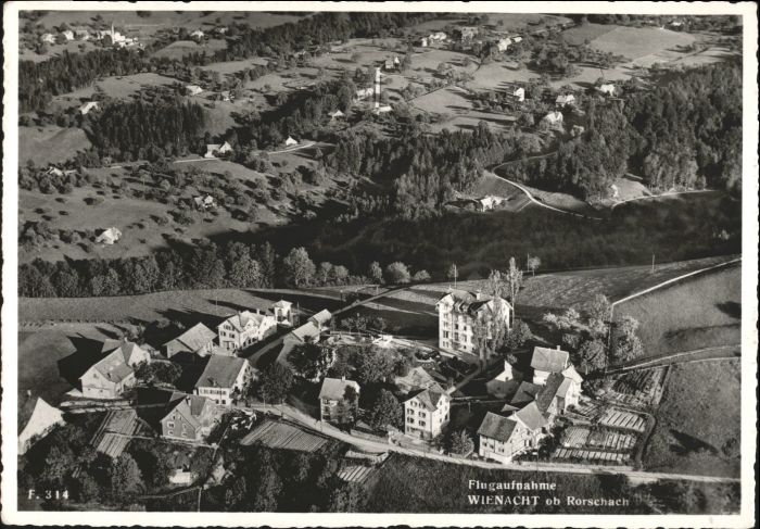 Wienacht-Tobel Kurhaus Alpenblick Fliegeraufnahme
