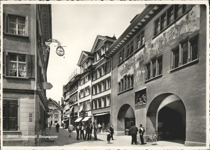 Appenzell IR Appenzell Hauptgasse
