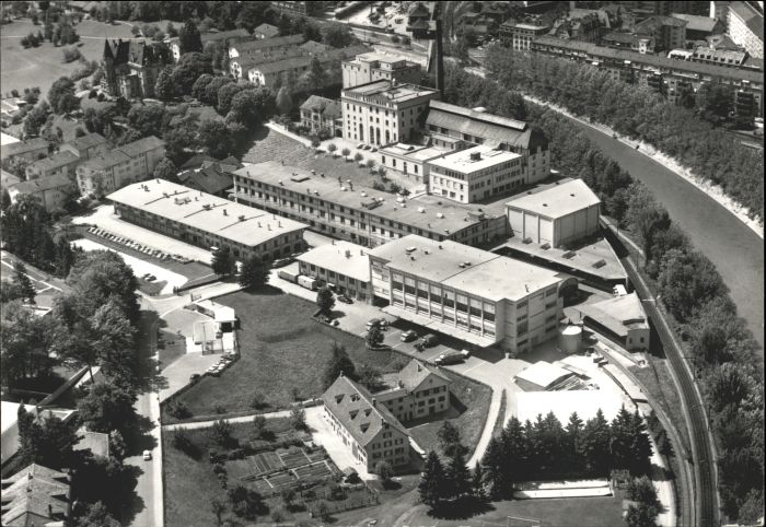 Zuerich Fliegeraufnahme Brauerei Huerlimann x