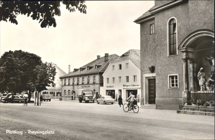 Plattling Isar Bayern Plattling Preysingplatz