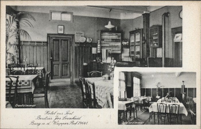 Burg Wupper Hotel zur Post