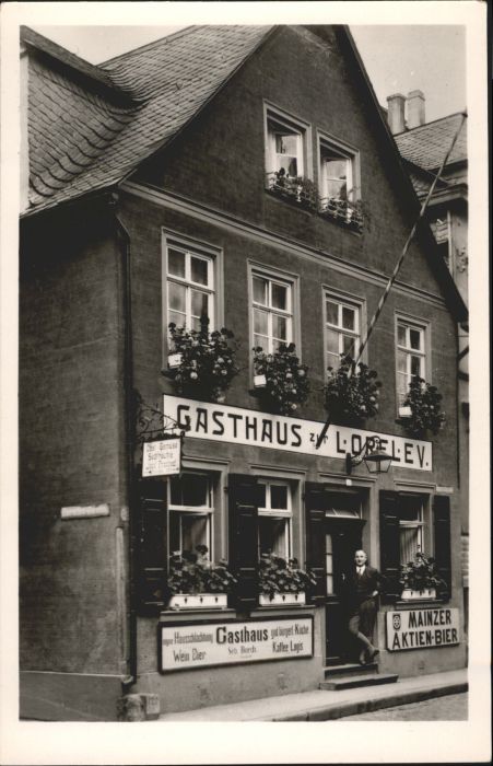 St Goar Gasthaus zur Loreley