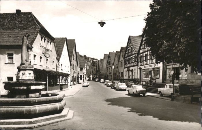 Pottenstein Oberfranken Pottenstein Marktplatz