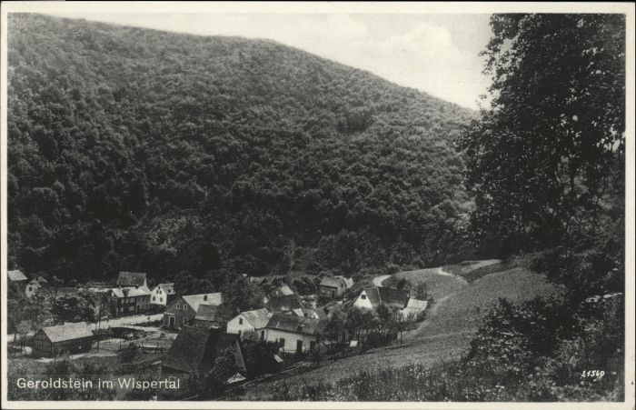 Geroldstein Wispertal