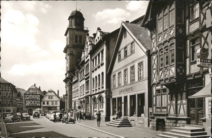 Lauterbach Hessen Marktplatz Apotheke