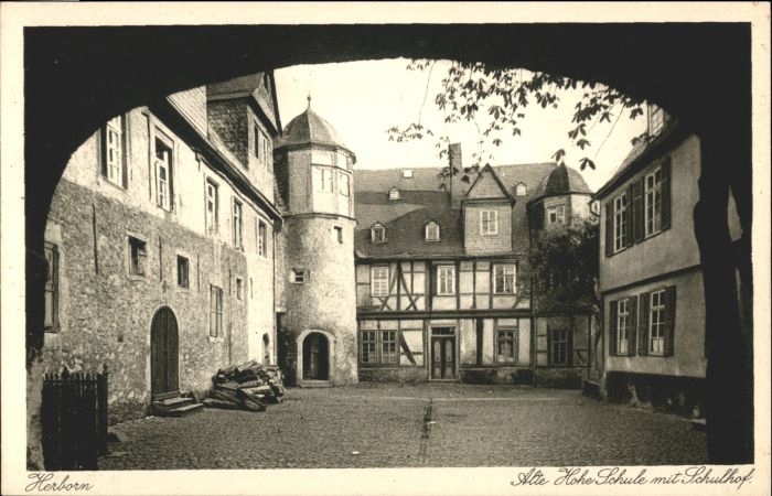 Herborn Hessen Herborn Schulhof
