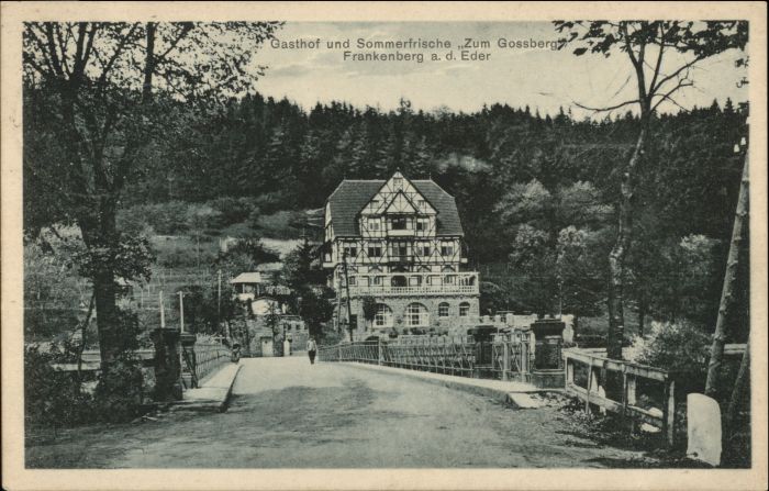 Frankenberg Eder Gasthof zum Gossberg