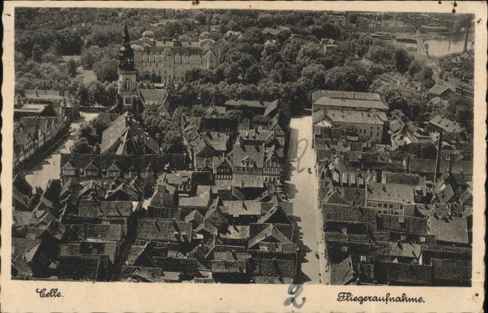 Celle Niedersachsen Celle Fliegeraufnahme