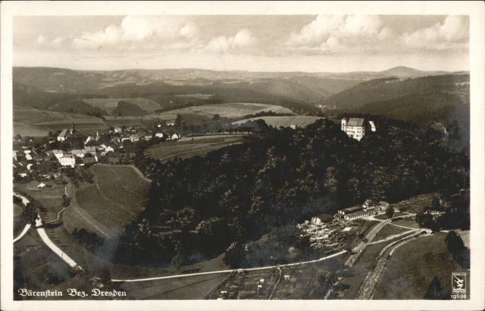 Baerenstein Annaberg-Buchholz Fliegeraufnahme