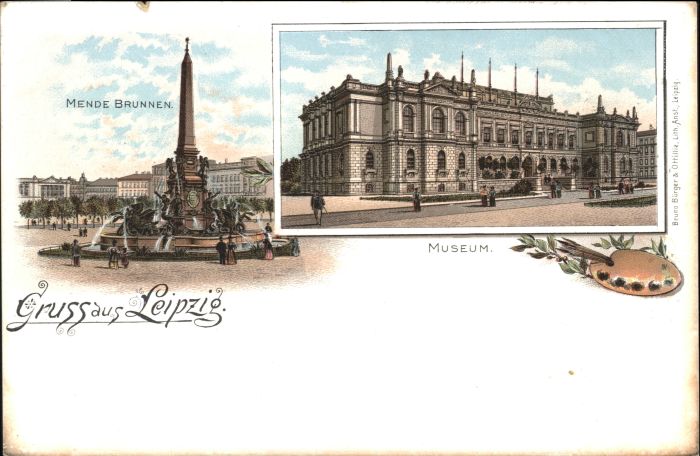 Leipzig Mende Brunnen Museum
