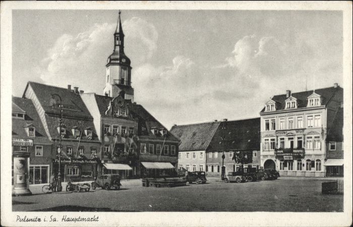 Pulsnitz Sachsen Pulsnitz Hauptmarkt