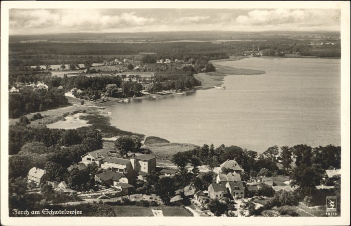 Ferch Fliegeraufnahme Schwielowsee