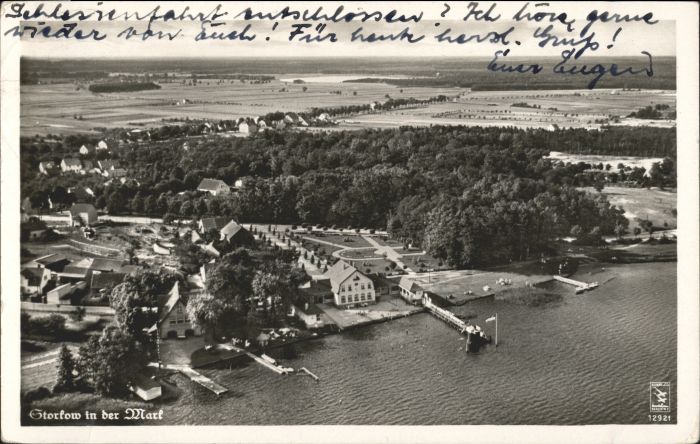 Storkow Mark Fliegeraufnahme