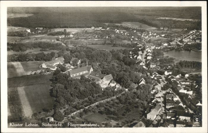 Kloster Lehnin Fliegeraufnahme