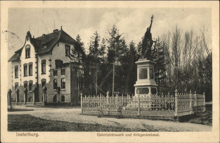 Insterburg Tschernjachowsk Insterburg Elektrizitätswerk