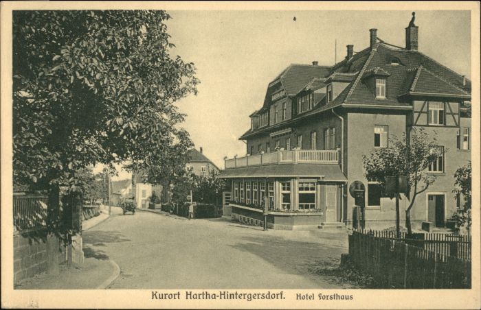 Hintergersdorf Hartha Hotel Forsthaus